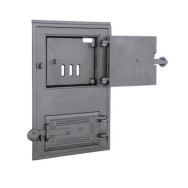 Drzwiczki żeliwne kuchenne z wkładką DPK11 465x290, H1616 - Domabau.pl