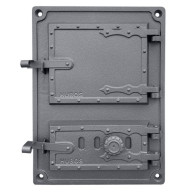 Drzwiczki żeliwne kuchenne DPK4WR 375x275, H1630 - Domabau.pl