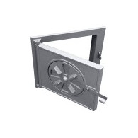 Drzwiczki żeliwne Sauna 310x265, H1650 - Domabau.pl