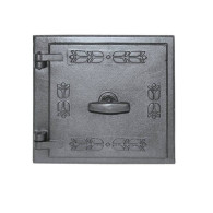 Drzwiczki żeliwne kuchenne LM 285x270, H2302 - Domabau.pl