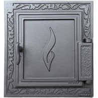 Drzwiczki żeliwne paleniskowe DPK15 355x325, H1618 - Domabau.pl