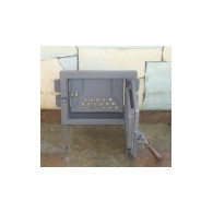 Drzwiczki żeliwne WD 325x260 z podwójną osłoną żarową, H2303 - Domabau.pl