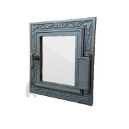 Drzwiczki żeliwne paleniskowe DPK14 355x325, H1617 - Domabau.pl