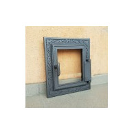 Drzwiczki żeliwne paleniskowe DPK14 355x325, H1617 - Domabau.pl