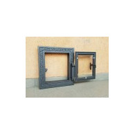 Drzwiczki żeliwne paleniskowe DPK14 355x325, H1617 - Domabau.pl