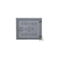 Drzwiczki żeliwne paleniskowe DPK12 275x240, H1614 - Domabau.pl