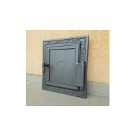 Drzwiczki żeliwne paleniskowe DPK15 355x325, H1619 - Domabau.pl