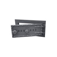 Drzwiczki żeliwne popielnikowe DPK7W 398x203, H1629 - Domabau.pl