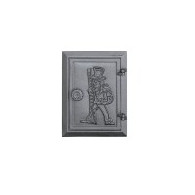 Drzwiczki żeliwne DKR4 285x210, H1704 - Domabau.pl