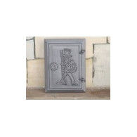 Drzwiczki żeliwne z wkładką DKR4 285x210, H1707 - Domabau.pl