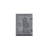 Drzwiczki DKR4 285x210 z zamkiem na klucz, H1705 - Domabau.pl