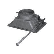 Czopuch żeliwny prosty z przepustnicą, H1401 - Domabau.pl