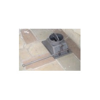 Czopuch żeliwny prosty z przepustnicą, H1401 - Domabau.pl