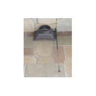 Czopuch żeliwny łukowy z przepustnicą, H1402 - Domabau.pl