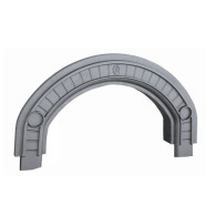 Łuk żeliwny do budowy pieca, H2217 - Domabau.pl