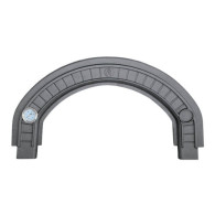 Łuk żeliwny + termometr z sondą, H2218 - Domabau.pl