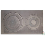 Płyta żeliwna kuchenna, restauracyjna L7 800x450, H2637 - Domabau.pl