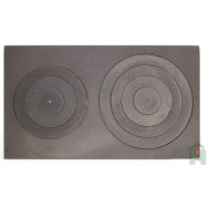 Płyta żeliwna kuchenna, restauracyjna L3 700x400, H2633 - Domabau.pl