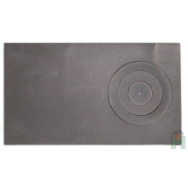 Płyta żeliwna kuchenna, restauracyjna L2 700x400, H2632 - Domabau.pl