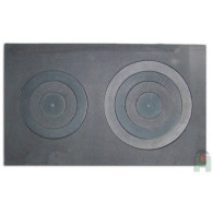 Płyta żeliwna kuchenna, restauracyjna L6 760x455, H2636 - Domabau.pl