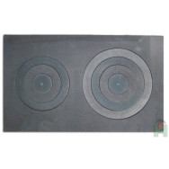 Płyta żeliwna kuchenna, restauracyjna L6 760x455, H2636 - Domabau.pl