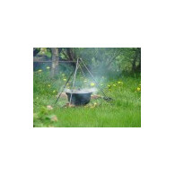 Kociołek żeliwny ze stojakiem 5L, H2401 - Domabau.pl