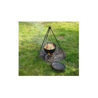 Kociołek żeliwny ze stojakiem 5L, H2401 - Domabau.pl