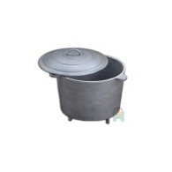 Kociołek żeliwny 22L, H2406 - Domabau.pl
