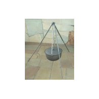 Kociołek żeliwny ze stojakiem 10L, H2402 - Domabau.pl