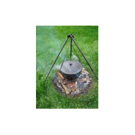 Kociołek żeliwny ze stojakiem 10L, H2402 - Domabau.pl