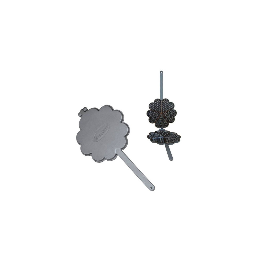 Gofrownica żeliwna Serca, H2940 - Domabau.pl