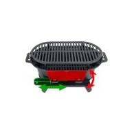 Grill Hubos 500x250, H2923 - Domabau.pl