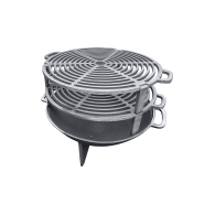 Palenisko żeliwne fi 565 z rusztem żeliwnym, H2933 - Domabau.pl