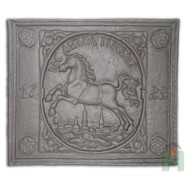 Żeliwna płyta kominkowa 1722 470x390, H0510 - Domabau.pl