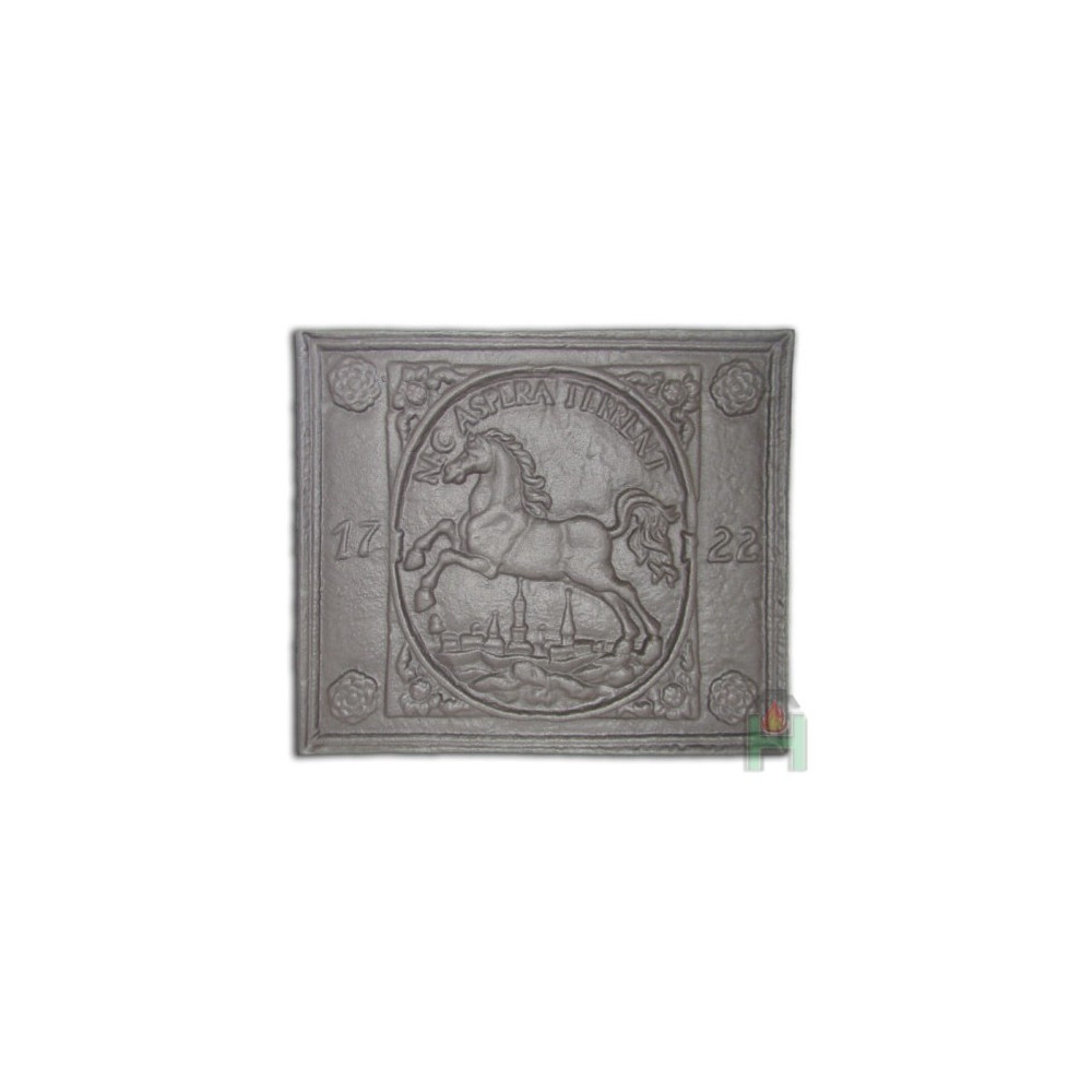 Żeliwna płyta kominkowa 1722 470x390, H0510 - Domabau.pl