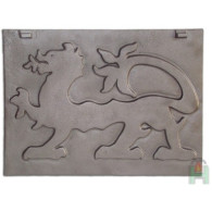 Żeliwna płyta kominkowa SMOK PL1 465x350, H0503 - Domabau.pl