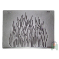 Żeliwna płyta kominkowa PŁOMIENIE PL1 465x350, H0502 - Domabau.pl