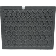 Żeliwna płyta kominkowa PLG 490x395, H0521 - Domabau.pl