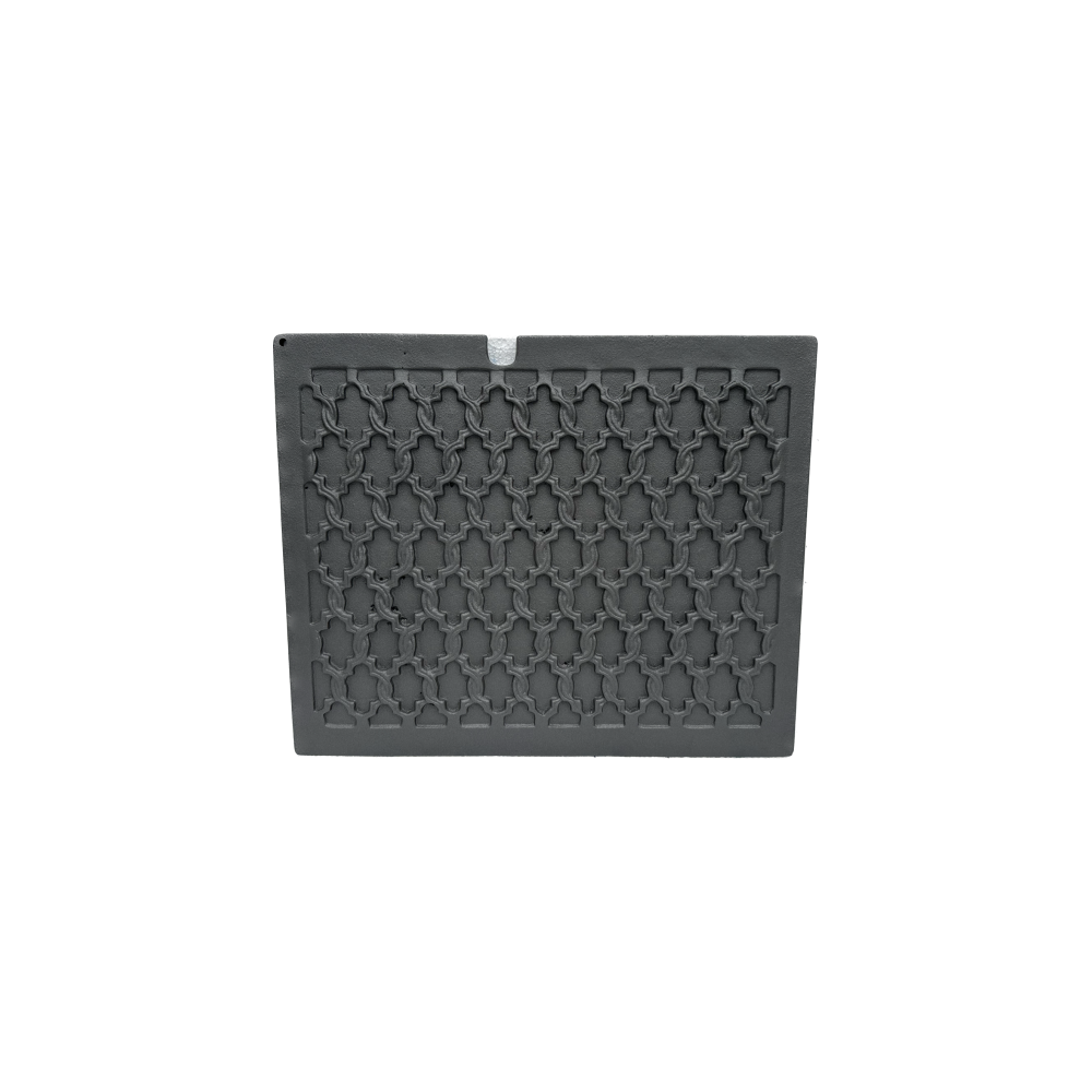 Żeliwna płyta kominkowa PLG 490x395, H0521 - Domabau.pl