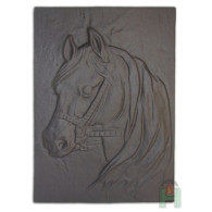 Żeliwna płyta kominkowa KOŃ 435x280, H0508 - Domabau.pl