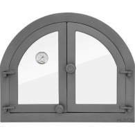 Drzwiczki żeliwne Panama 4 595x480, H3904 - Domabau.pl