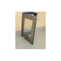 Drzwiczki żeliwne DP5 370x250, H1813 - Domabau.pl