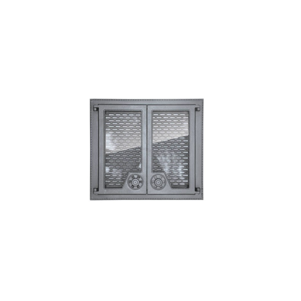 Drzwiczki żeliwne FINLANDIA 640x570, H0301 - Domabau.pl