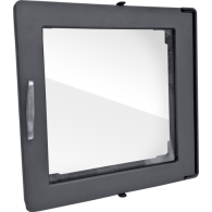 Drzwiczki żeliwne Combo 495x495 z wlotami powietrza na szybę, H0317 - Domabau.pl