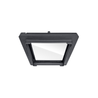 Drzwiczki żeliwne Combo 495x495 z wlotami powietrza na szybę, H0317 - Domabau.pl