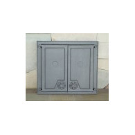 Drzwiczki żeliwne DW6 640x570, H1506 - Domabau.pl