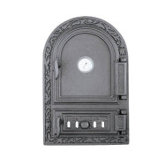 Drzwiczki żeliwne DW10R 485x325 + Termometr, H1521 - Domabau.pl