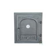 Drzwiczki żeliwne DW2 450x405 + Termometr, H1525 - Domabau.pl