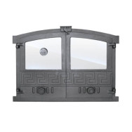 Drzwiczki żeliwne GRECJA 4 600x430, H2004 - Domabau.pl