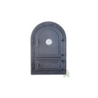 Drzwiczki żeliwne DW10 485x325 + Termometr, H1520 - Domabau.pl